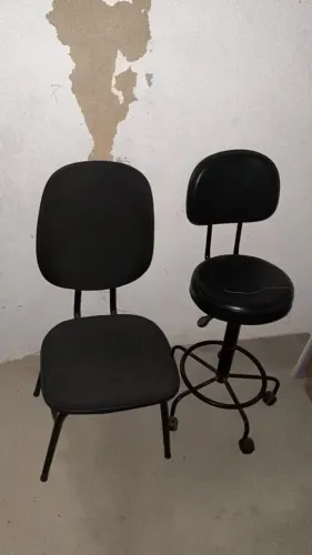 Cadeira e mocho