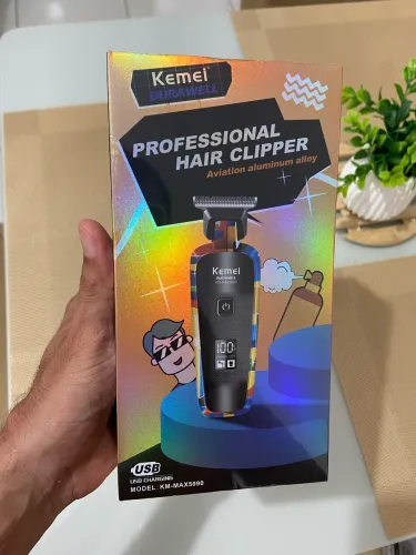 Máquina de corta cabelo kemei (PROMOÇÃO)