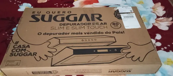 Suggar novo na caixa