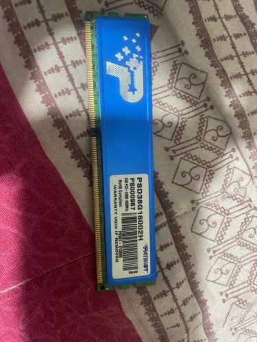 Memória ram 8GB pc3 12800 - 1600MHz patriot