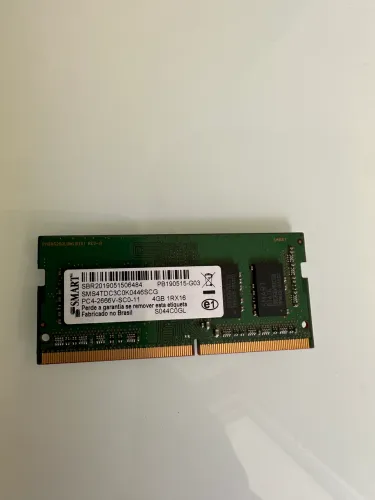 Memória RAM Notebook Smart 4GB DDR4 2666MHz