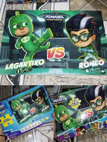 Brinquedo quebra cabeça, PJ masks