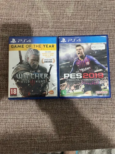 VENDE SE DOIS JOGOS DE PS4