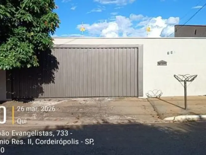 Casa 98 m² - Jardim Residencial Paraty - Cordeirópolis - SP
