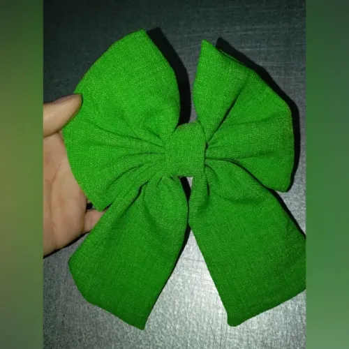 Laço para cabelo Verde