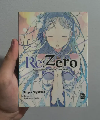 Re:Zero Volume 1 capa variante - Light Novel NewPop
