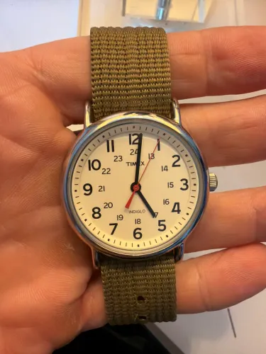 Relógio Timex Weekender T2N651 Original - Sem Uso (Novo)