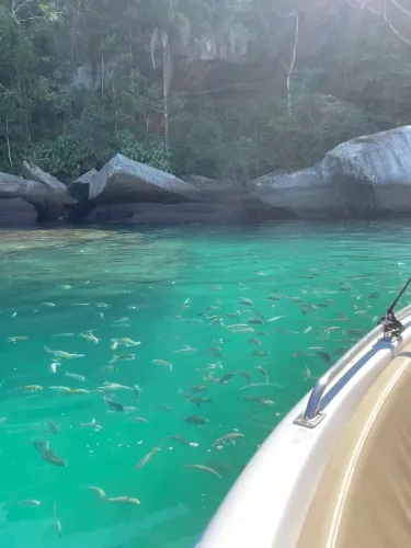 Passeio exclusivo de lancha pela baía de Paraty