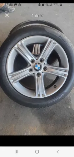 Jogo de rodas bmw 320i f30 - 225/50/17
