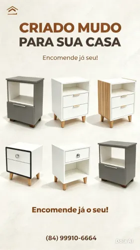 Criados mudos para sua casa.