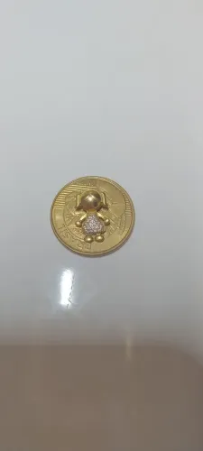 Vendo pingente de ouro filha única