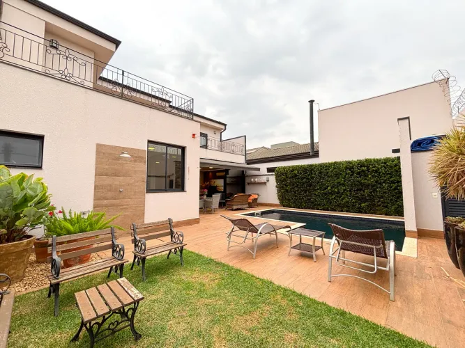 Imperdível casa em condomínio à venda em Indaiatuba-SP, Jardim Amstalden Residence: 3 quar