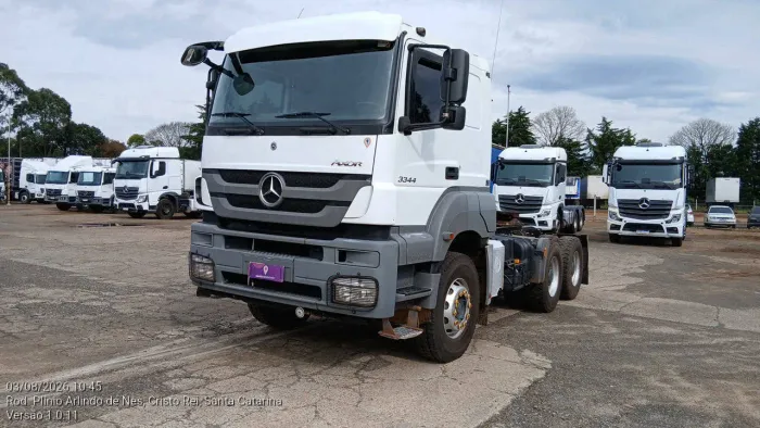 Mercedes-Benz Axor 3344/48 6X4 E5 2022/2022 Vamos Seminovos Chapecó