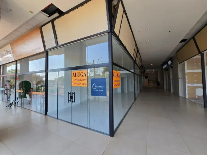 Loja de esquina para locação no Orion Residence Mall Gama