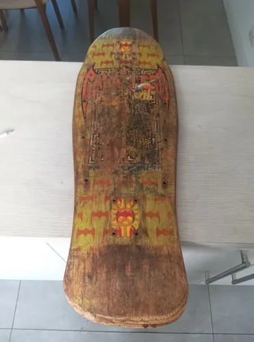 ## Original 1987! Shape de skate Powell Peralta Steve Caballero Dragon And Bats, raridade!