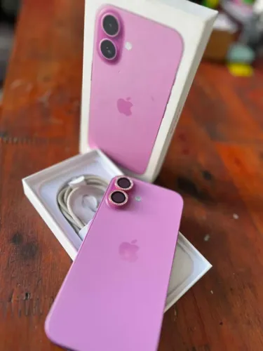 iPhone 16 rosa 128gb ! Sem detalhe zero