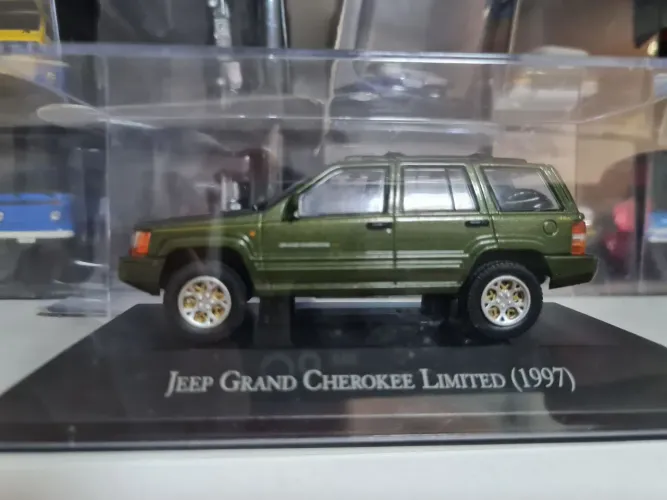Miniatura Jeep Grand Cherokee 1997 Coleção Argentina escala 1/43.