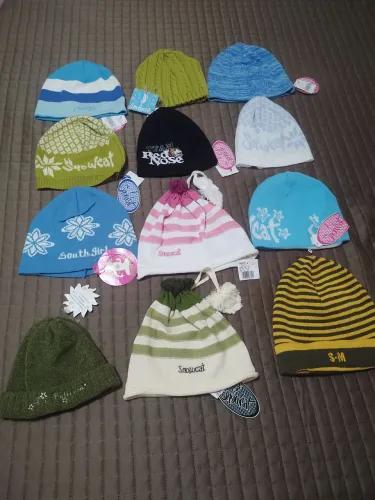 Lote 12 toucas marcas linha surf feminina