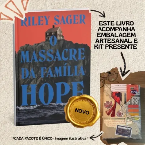 Livro Presente | o massacre da família Hope (livro novo)