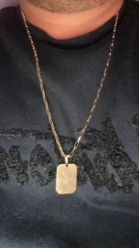 Corrente de ouro 14,5 só corrente !