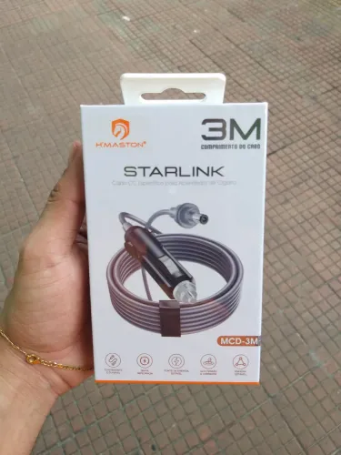 Cabo para starlink mini veicular 