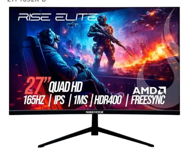 Monitor Gamer Rise Mode LED 27 polegadas