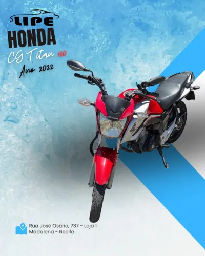Honda CG 160 Titan Flexone/ed.especial 40 Anos 2022