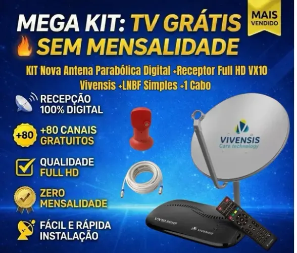 kit nova parabolica vx10