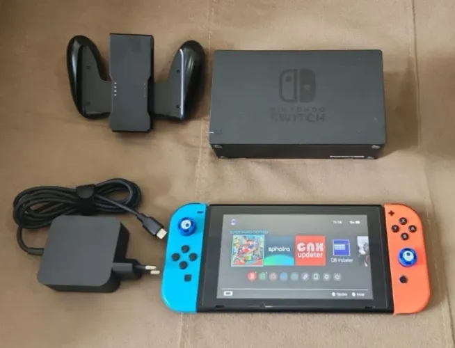 Nintendo Switch Desbloqueado 256gb