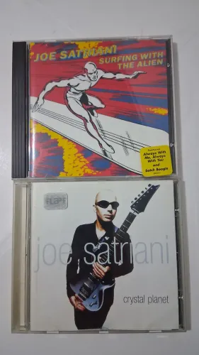 2 Cds Joe Satriani originais vendo separados