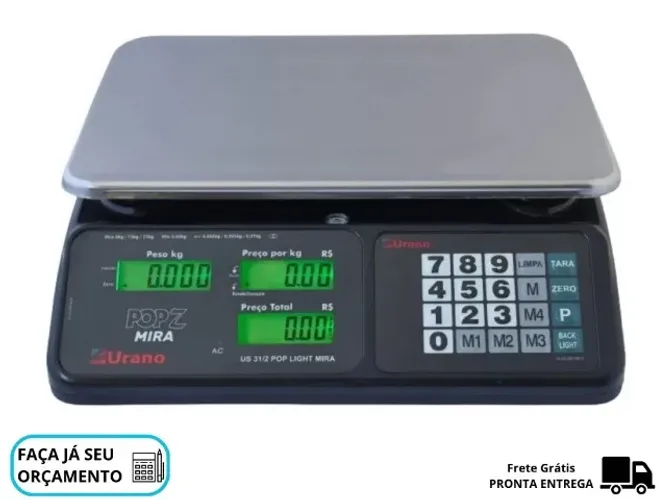 Balança Eletrônica 32Kg Urano