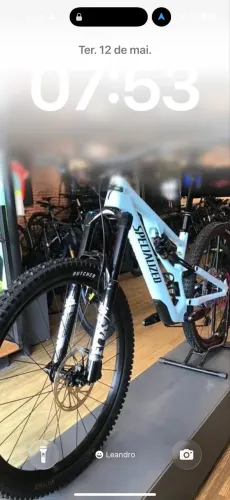 Vendo Bike Stump Jumper Evo Comp Azul/Preta tamanho S4