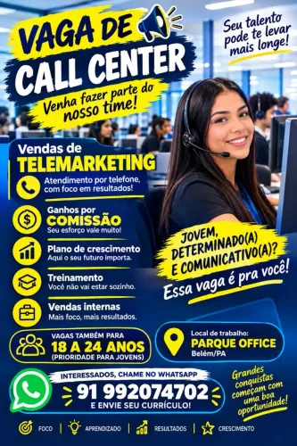 Temos vagas