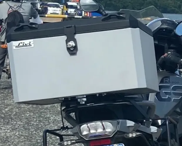 Bau para moto alumínio 45l, bmw Gs 