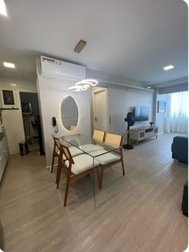 Alugo apartamento mobiliado ponta da areia por baixo período