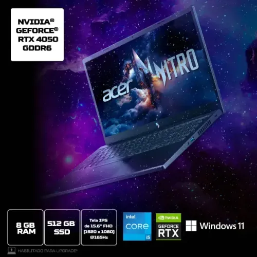 Acer Nitro v15 4050 I5 Windows - Lacrado