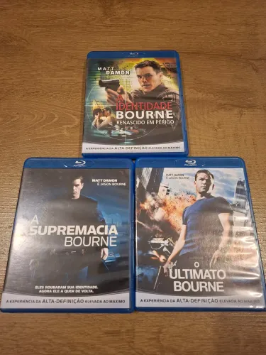 Trilogia Jason Bourne [Blu-ray]