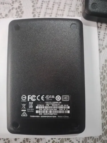 Vende-se hd externo Toshiba 1 Tb
