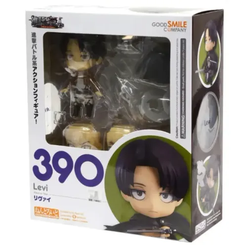 Boneco Nendoroid Levi 390 Good Smile Company Attack on Titan Articulado