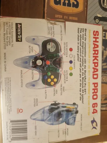 Controle sharkpad pro 64