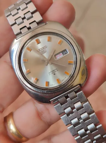 Relógio Seiko 6119 - laranja