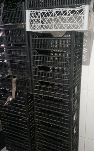 Caixa plástica semi nova organizadora valores a negociar _ 30 unidades