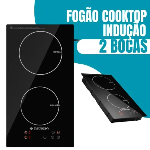 kooktop de indução duas bocas 110V