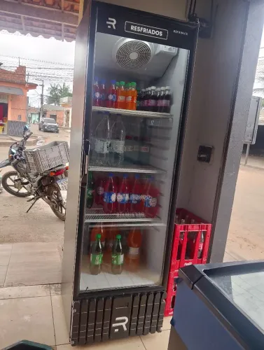 refrigerador expositor vertical de 1 porta de vidro
