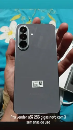 Vendo a57 256 gigas novo