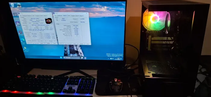 Pc Gamer ryzen 4600G/ B450M/ 16GB/Ssd 256GB