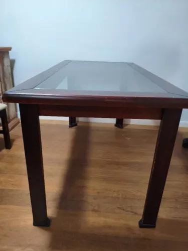 Mesa de jantar retangular