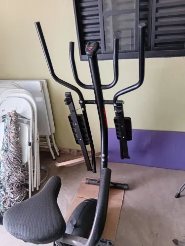 Elíptico Poli Sports Double Training | Preto<br>Escolha da Amazon<br>