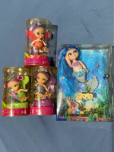 Lote Bonecas Sereias & Fadas (Anos 2000)