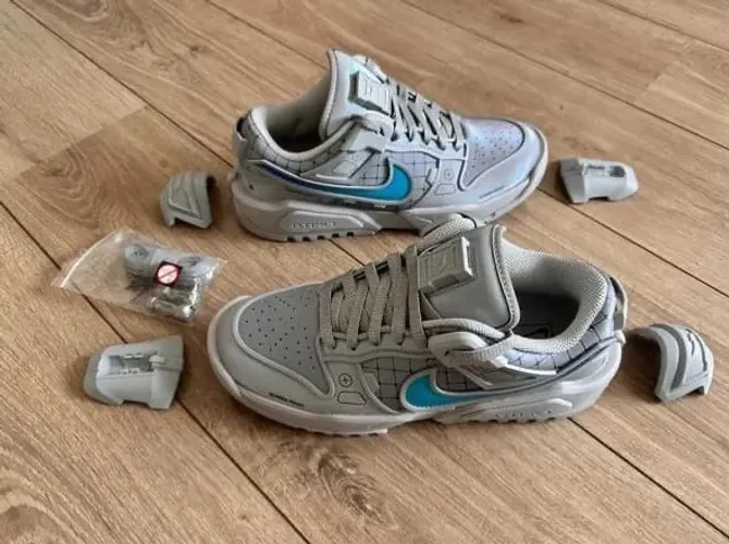 Tenis Nike Rtfkft X Nike Dunk Genesis Cinza Claro - Edição Limitada